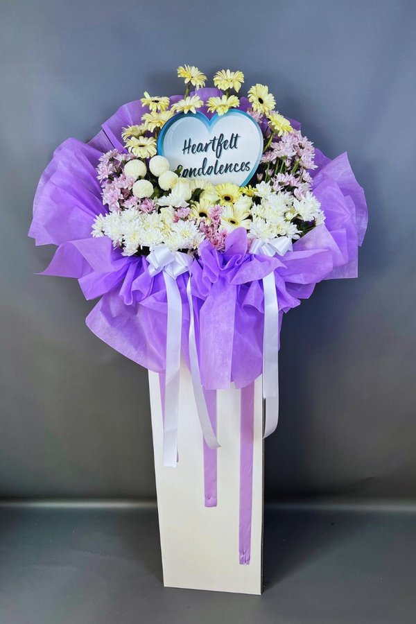 Graceful Goodbye Funeral Wreath Graceful Goodbye Funeral Wreath