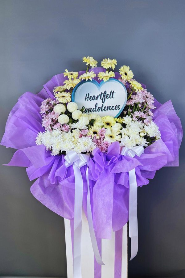 Graceful Goodbye Funeral Wreath Graceful Goodbye Funeral Wreath