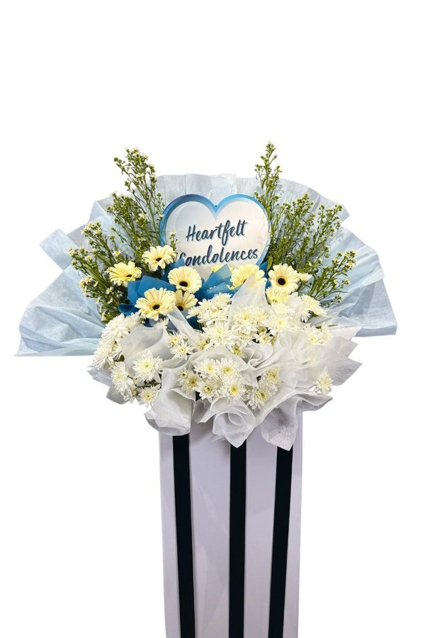 Image 20: With Deepest Sympathy Wreath